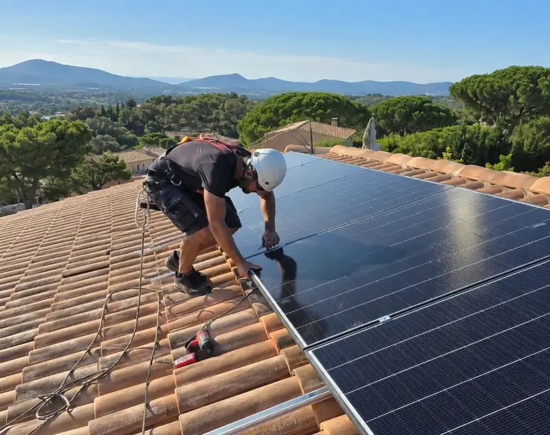 Installateur panneaux solaires Corbelin — pose photovoltaïque sur toiture